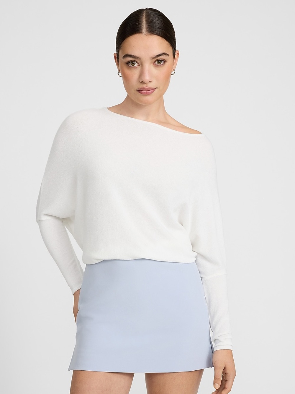 Express Relaxed Dolman Long Sleeve Sweater